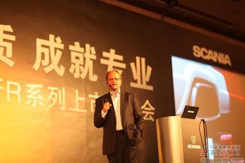 斯堪尼亚全新R系列重卡登陆中国