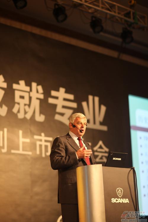 斯堪尼亚全新R系列重卡登陆中国