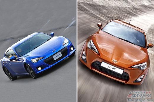 丰田GT86和斯巴鲁BRZ跑车在日本投产
