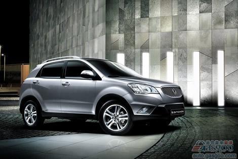 2012款双龙柯兰多SUV亮相