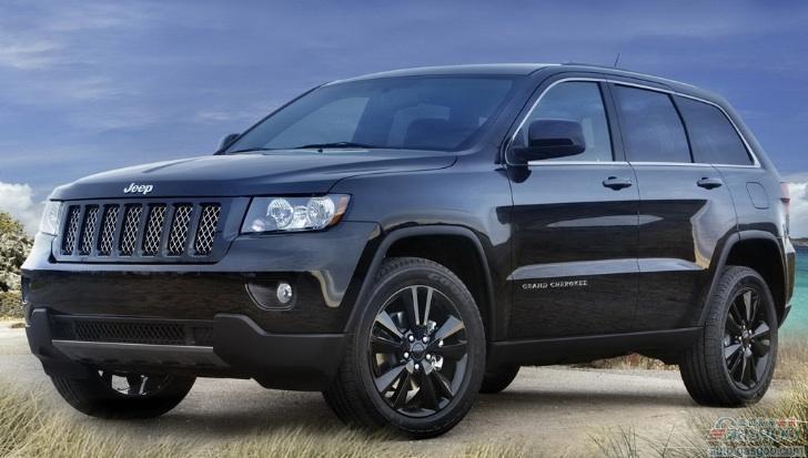 吉普大切诺基、指南者和自由客三款全黑版车型亮相