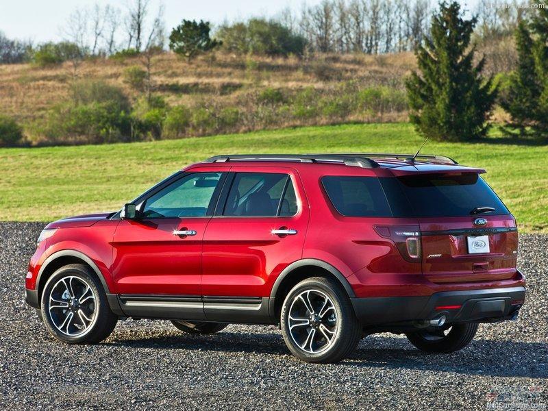 2013款福特探索者Sport运动版SUV亮相②