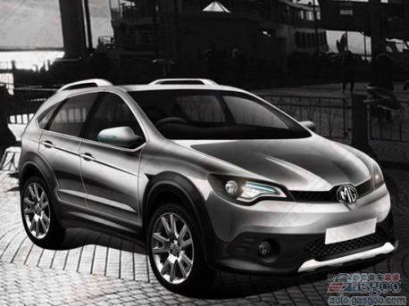 与荣威350共平台 MG-Icon跨界SUV将首秀北京