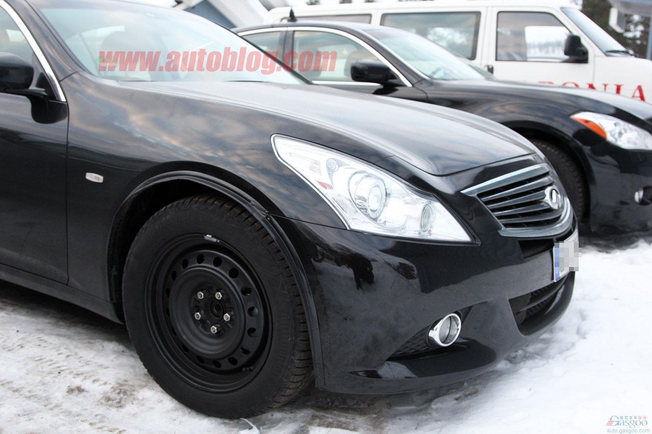 下一代英菲尼迪G测试样车现身瑞典