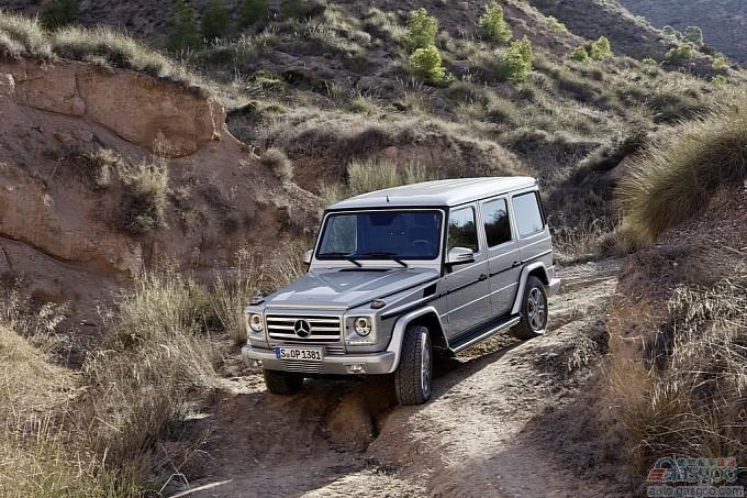 2013款奔驰G级Facelift改款车亮相