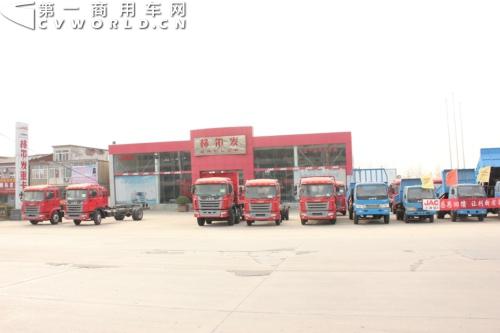 2013年合肥宇诚销售搭载玉柴重机的车辆达100多辆
