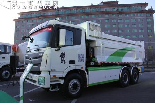 欧曼GTL第三代智能渣土车BJ3259DLPKB-XA