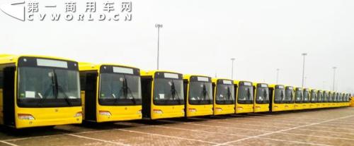 2013年，中通客车首度出口巴林