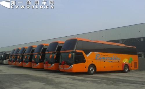 中通客车2013年出口厄瓜多尔