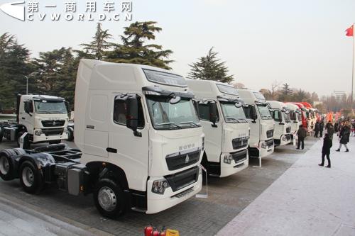 中国重汽等其他六家制定的2014年目标都高于2013年实际销量