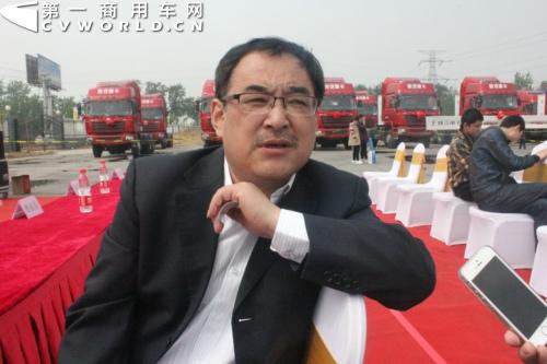 陕重汽销售公司总经理周银朝