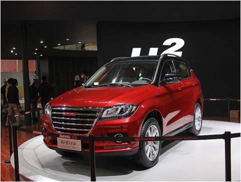 哈弗H2销量激增 9月售8288台