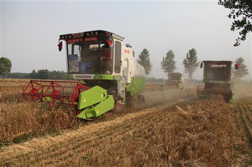 奇瑞农业装备打造中国公益收割“第一队”