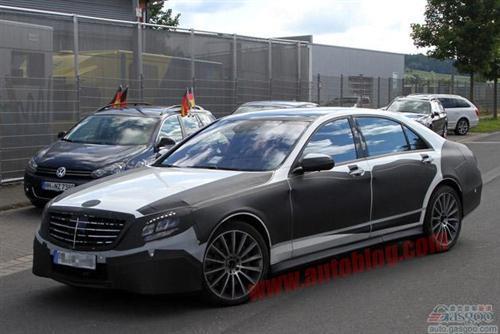 新奔驰S级AMG曝光 尺寸宽大 动力澎湃