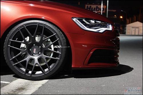 ADV.1对奥迪S6轮毂进行改装