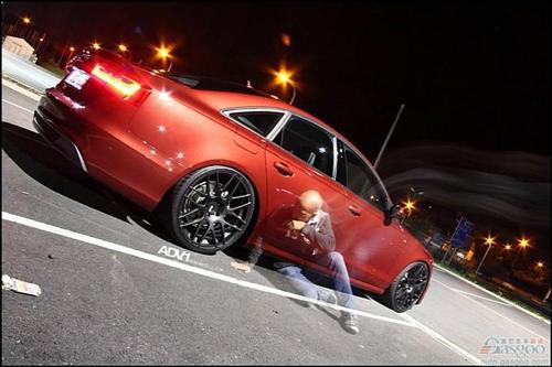 ADV.1对奥迪S6轮毂进行改装