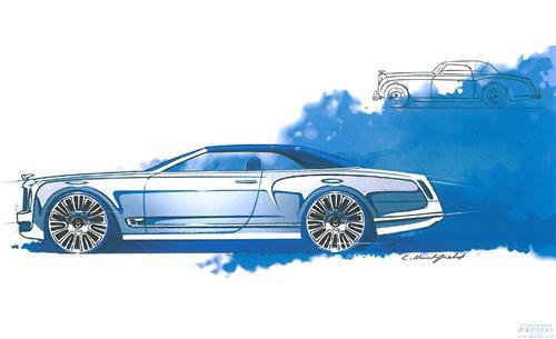 宾利慕尚敞篷概念车亮相