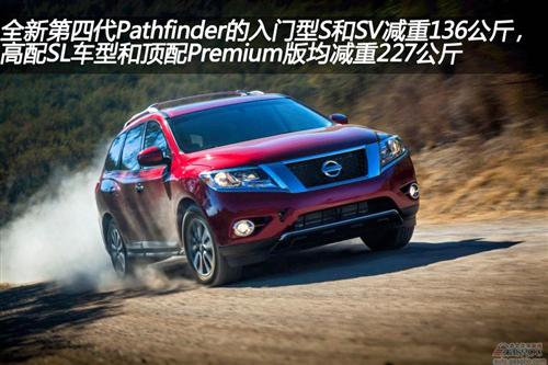 2013款日产Pathfinder改用承载式车身（上）