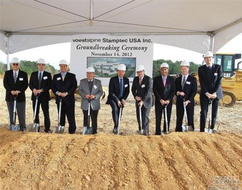 奥钢联美国新工厂破土动工 耗资6400万美元