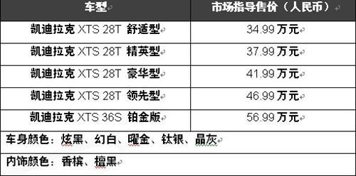 上海通用凯迪拉克XTS创新问世
