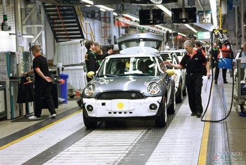 英国4月份乘用车产量开始回升 同比增长16.6%