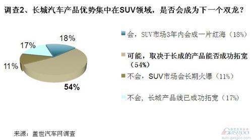 调查：长城汽车的短板在哪里?