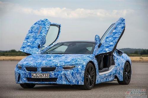 宝马混动超跑i8细节曝光