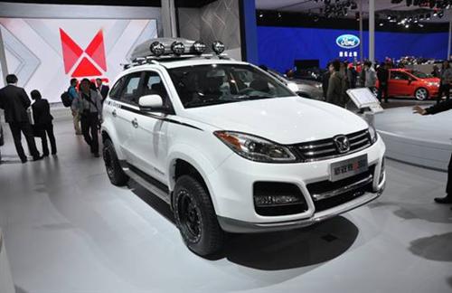 福特新Everest 亮相江铃展台 联手进军SUV市场