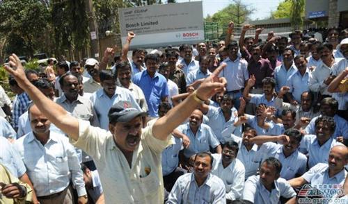 博世印度劳资谈判破裂 罢工持续/政府介入