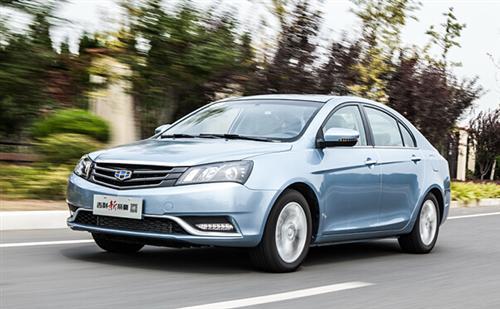 吉利帝豪蝉联自主第一