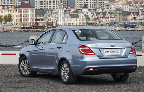 吉利帝豪蝉联自主第一