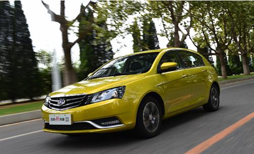 吉利帝豪蝉联自主第一