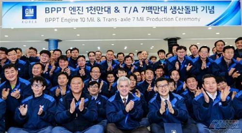 通用拟在韩国扩产发动机 新增一轮生产班次