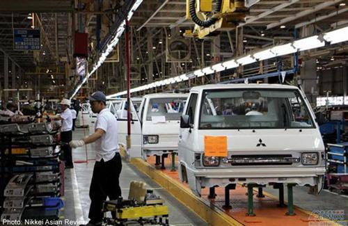 三菱5月全球产量跌5% 日本销量连跌11个月