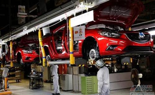马自达8月全球产量涨两成 出口量同比跌5%