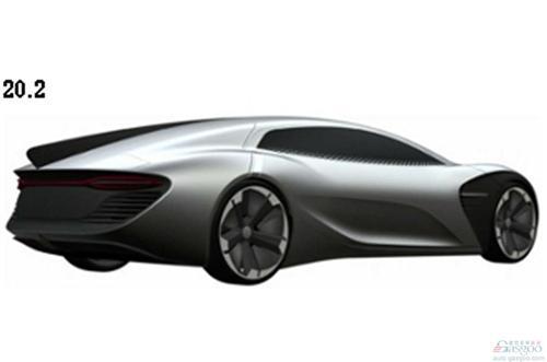 大众电动轿跑设计专利图曝光 配置欧翼式车门