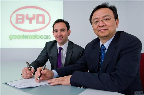 比亚迪E6电动车打入英国市场 首次批量出口至海外