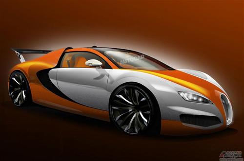 布加迪下一代车型Chiron曝光 将取代威航